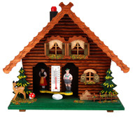 Log Cabin Weather House