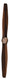 WWI Propeller With Clock by Authentic Models AP154