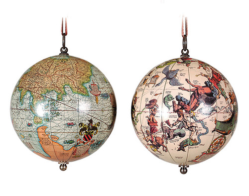 The Earth & The Heavens Hanging Globes by Authentic Models GL032