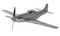 Authentic Models AP459 WWII P-51 Mustang Airplane