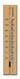 Wall Analog Thermometer Beech Natural Finish Hokco