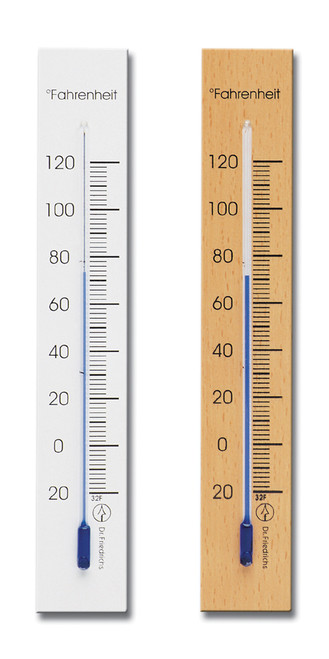 Wall Thermometer 6.75 inch Beech Two Finishes