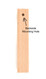 Wall Thermometer 6.75 inch Beech Backside Mounting Hole for Easy Hanging