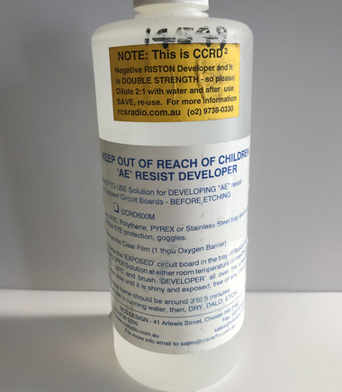 CRD30 Riston Developer | Resist Developer | PCB's | NZ