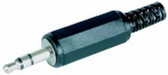 8021 - 3.5mm Stereo Plastic Plug