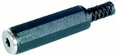 8024 - 3.5mm Mono Plastic Line Socket