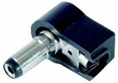 8119 - DC Power - Line Plug Right Angle - 2.1mm x 9.5mm Shaft