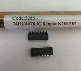 5285 - 74HC4078 IC 8 input NOR/OR gate