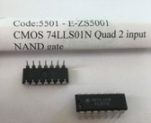 5501 - CMOS  74LLS01N Quad 2-Input NAND Gate)