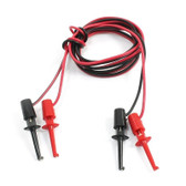 11303 -  Dual Hook Clip Test Probe Cable Leads   ( X 2 Pairs )