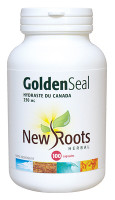 New Roots Golden Seal 250 mg, 100 Capsules | NutriFarm.ca