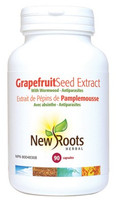 New Roots Grapefruit Seed Extract 406 mg, 90 Capsules | NutriFarm.ca