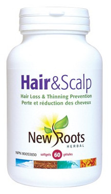 New Roots Hair & Scalp, 60 Softgels | NutriFarm.ca