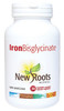 New Roots Iron Bisglycinate 35 mg, 30 Capsules | NutriFarm.ca