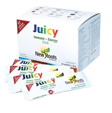 New Roots Juicy Immune - Energy, 30 x 10 g | NutriFarm.ca