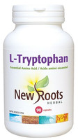 New Roots L-Tryptophan 220 mg, 90 Capsules | NutriFarm.ca