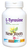 New Roots L-Tyrosine 500 mg, 60 Capsules | NutriFarm.ca