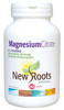 New Roots Magnesium Citrate & L-Taurine, 180 Capsules | NutriFarm.ca