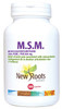 New Roots M.S.M. 850 mg 100% Pure, 180 Capsules | NutriFarm.ca