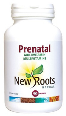 New Roots Prenatal, 90 Capsules | NutriFarm.ca