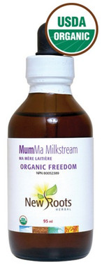 New Roots Mum Ma Milkstream Certified Organic, 95 ml | NutriFarm.ca