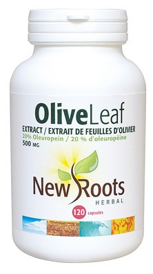 Olive Leaf Extract 500 mg, 120 Capsules | NutriFarm.ca