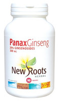 New Roots Panax Ginseng 300 mg, 90 Capsules