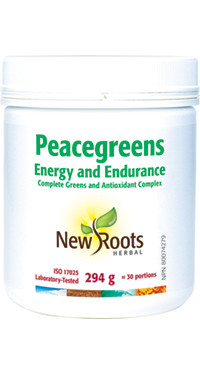 New Roots Peacegreens Energy and Endurance, 294 g