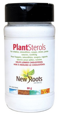 New Roots Plant Sterols, 80 g | NutriFarm.ca