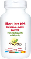 New Roots Fiber Ultra Rich – Plantago + Inulin (Powder), 200 g