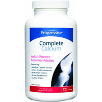 Progressive Complete Calcium for Adult Women, 120 Tablets | NutriFarm.ca