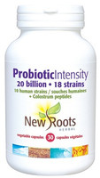 New Roots Probiotic Intensity 20 billion, 30 Capsules | NutriFarm.ca