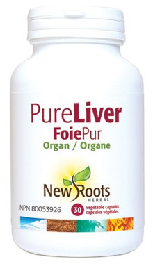 New Roots Pure Liver, 30 Capsules | NutriFarm.ca