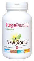 New Roots Purge Parasitis 430 mg, 180 Capsules | NutriFarm.ca