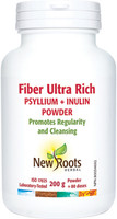 New Roots Fiber Ultra Rich Psyllium + Inulin (Powder), 200 g