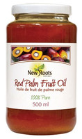 New Roots Red Palm Fruit Oil, 500 ml | NutriFarm.ca