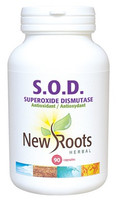 New Roots S.O.D. 160,000 IU per Capsule, 90 Capsules | NutriFarm.ca