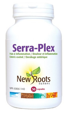 New Roots Serra-Plex, 30 Capsules | NutriFarm.ca