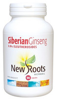 New Roots Siberian Ginseng, 90 Capsules | NutriFarm.ca