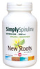 New Roots Simply Spirulina Certified Organic 1000 mg, 180 Tablets | NutriFarm.ca