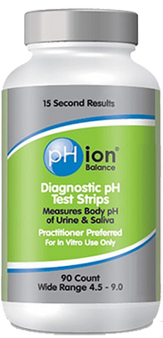Bell pH ion balance (diagnostic pH test strips), 90 strips | NutriFarm.ca
