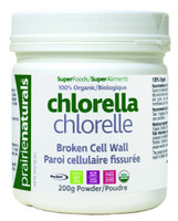 Prairie Naturals Chlorella Powder, 200 g | NutriFarm.ca