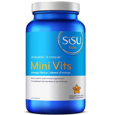 SISU Mini Vits, 90 Chewable tablets | NutriFarm.ca