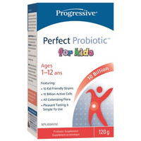 Progressive Perfect Probiotic for Kids, 120 g | NutriFarm.ca