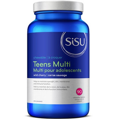 SISU Teens Multi, 90 Chewable Tablets | NutriFarm.ca