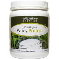 Progressive Organic Whey Protein Unflavoured, 340 g | NutriFarm.ca