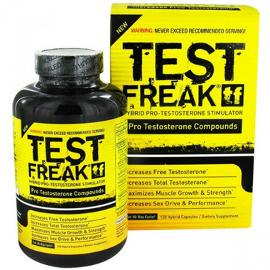 PharmaFreak Test Freak, 120 Capsules | NutriFarm.ca