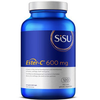 SISU Ester-C 600, 120 Vegetable Capsules | NutriFarm.ca