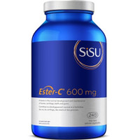 SISU Ester-C 600, 240 Vegetable Capsules | NutriFarm.ca
