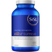 SISU Ester-C Supreme, 210 Vegetable Capsules | NutriFarm.ca